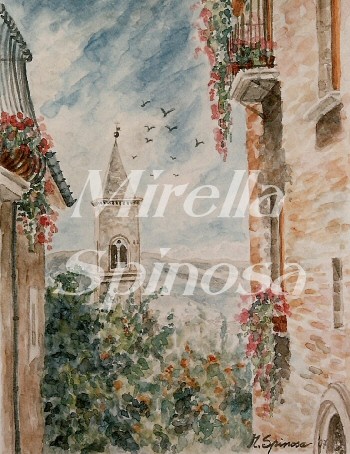 Scanno - Il campanile