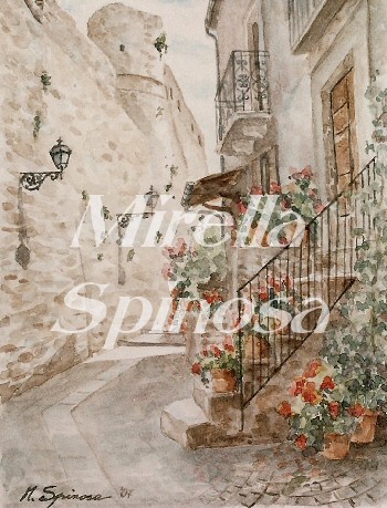 le mura del castello - Pacentro